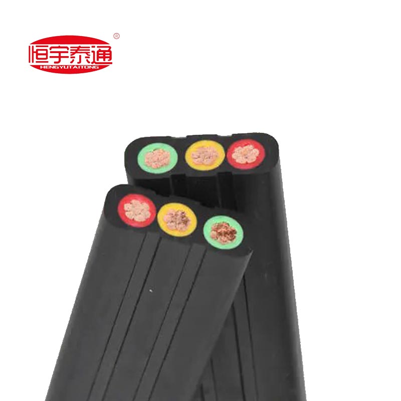 特殊ゴム被覆フラットケーブル